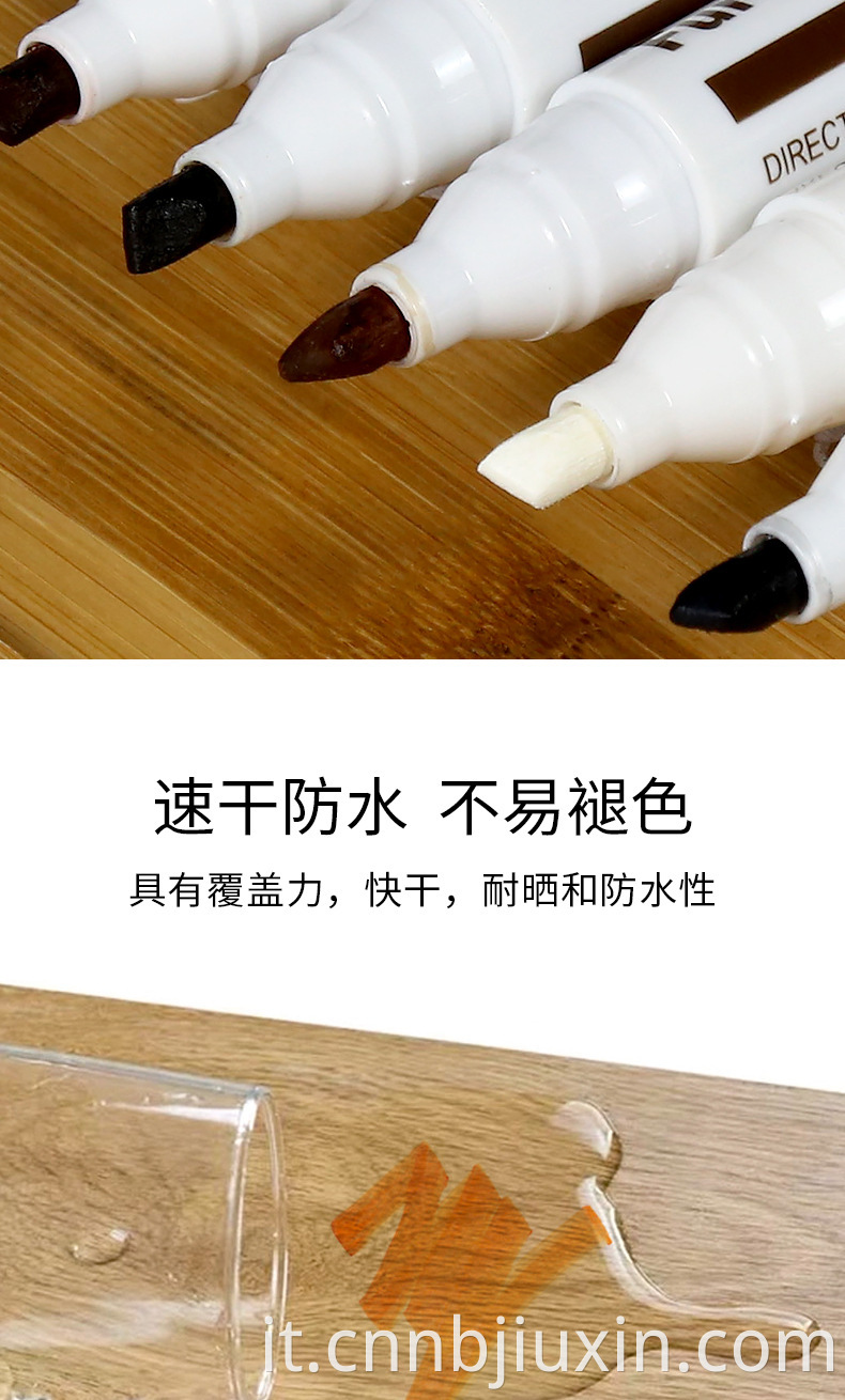 supplement paint pen Wooden floor drops supplementary color
